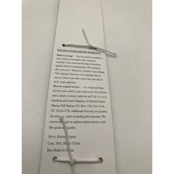 Holiday Analog Quartz Movement Penguin Second Hand Watch w/ New Battery/ Band - Picture 8 of 8